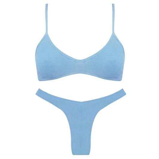 Bawełniany komplet bielizny jednokolorowy