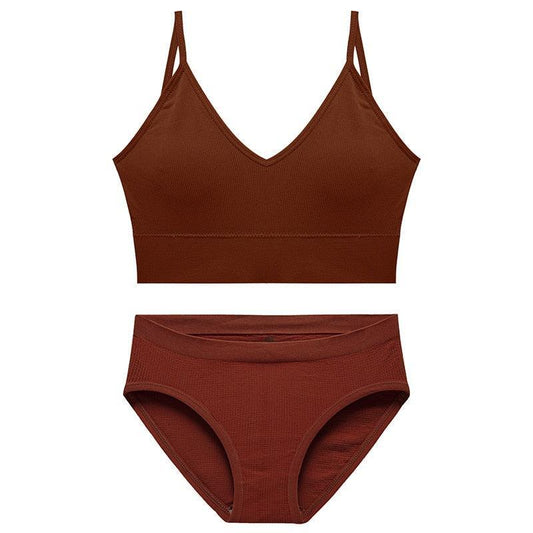 Bezszwowy komplet bielizny sportowej