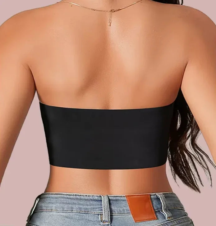 Biustonosz damski z zapięciem z przodu bez ramiączek