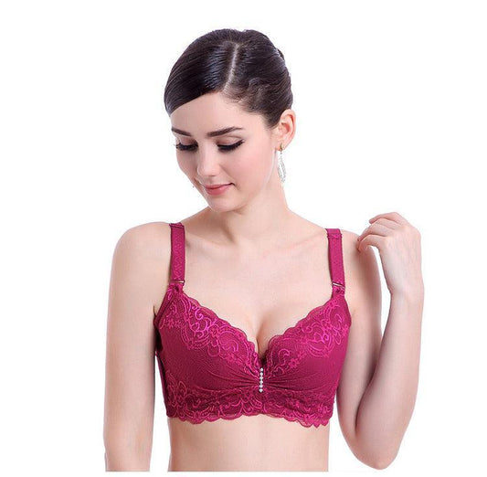 Biustonosz push-up z cyrkoniami