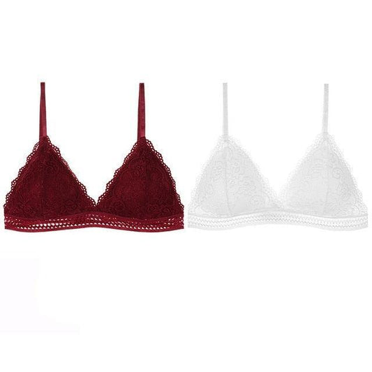 Biustonosz uniwersalny z ażurowym paskiem