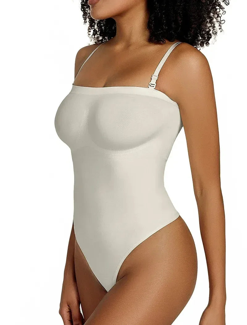 Body modelujące z odpinanymi ramiączkami