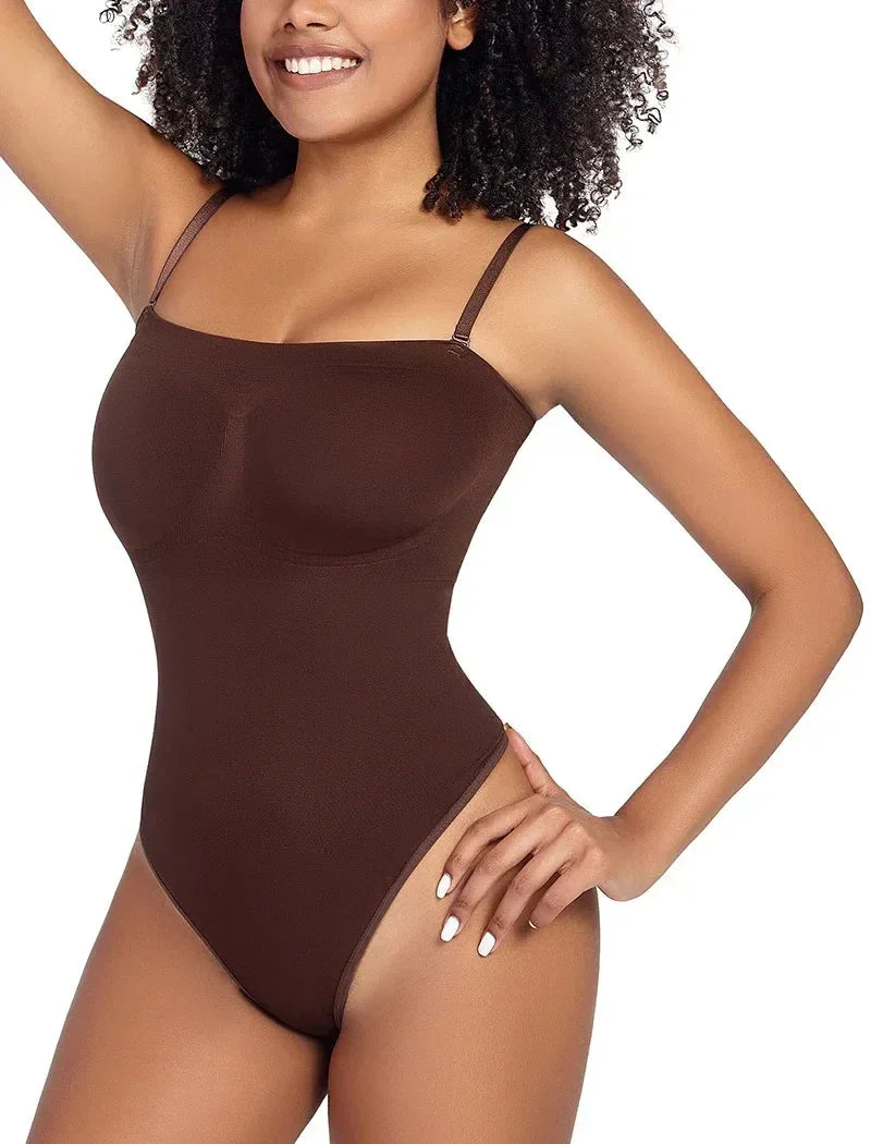 Body modelujące z odpinanymi ramiączkami