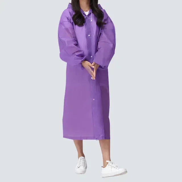 Damski płaszcz przeciwdeszczowy