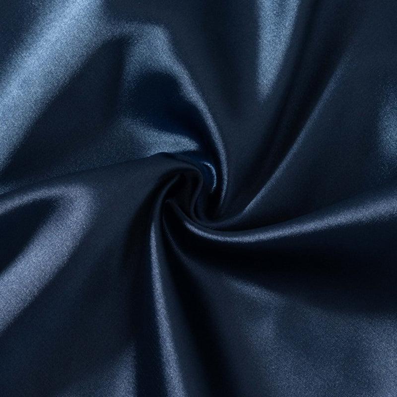 Dwuczęściowa satynowa luźna piżama