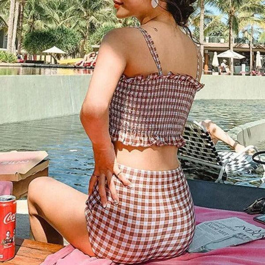 Dwuczęściowy strój kąpielowy