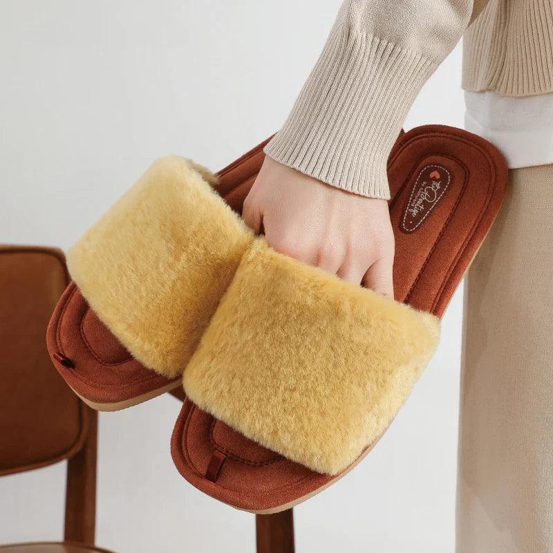 Eleganckie kapcie damskie