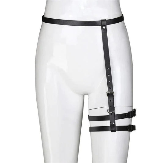 Harness - skórzana podwiązka