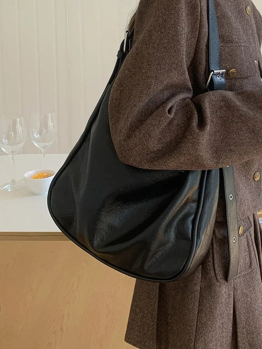 Klasyczna skórzana torba crossbody