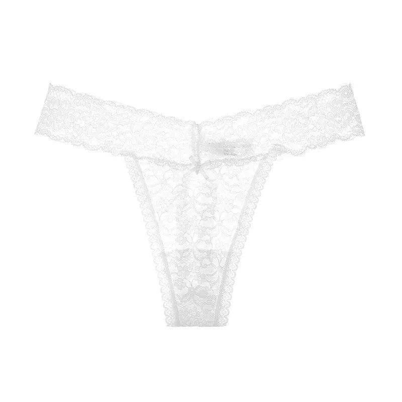 Koronkowe stringi
