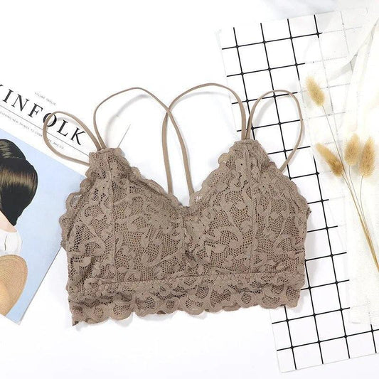 Koronkowy biustonosz