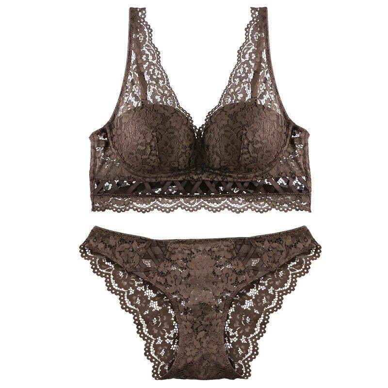 Koronkowy komplet bielizny