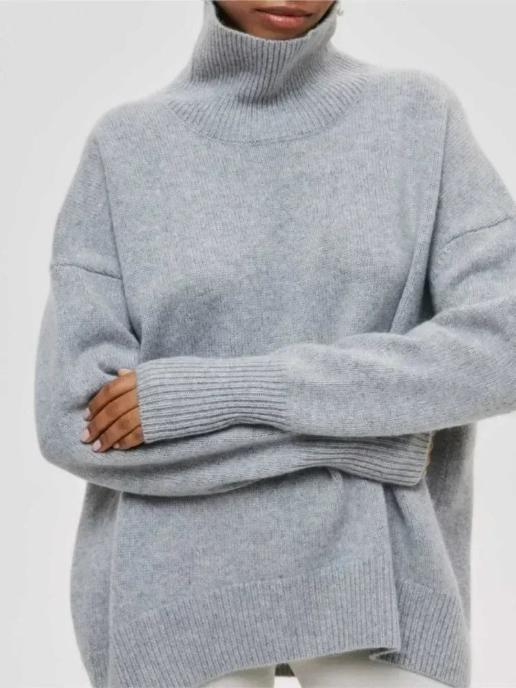 Oversize sweter damski - Zolaro.pl