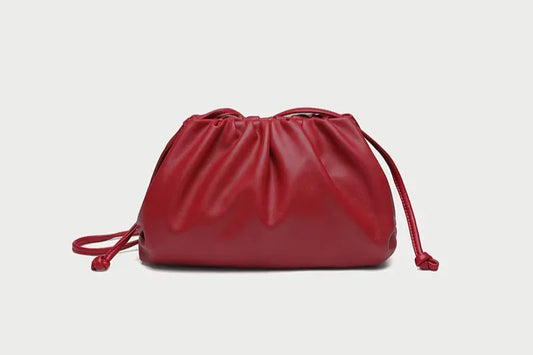 Skórzana torebka chmurka