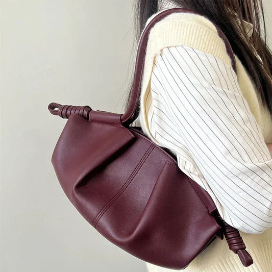 Skórzana torebka typu baguette