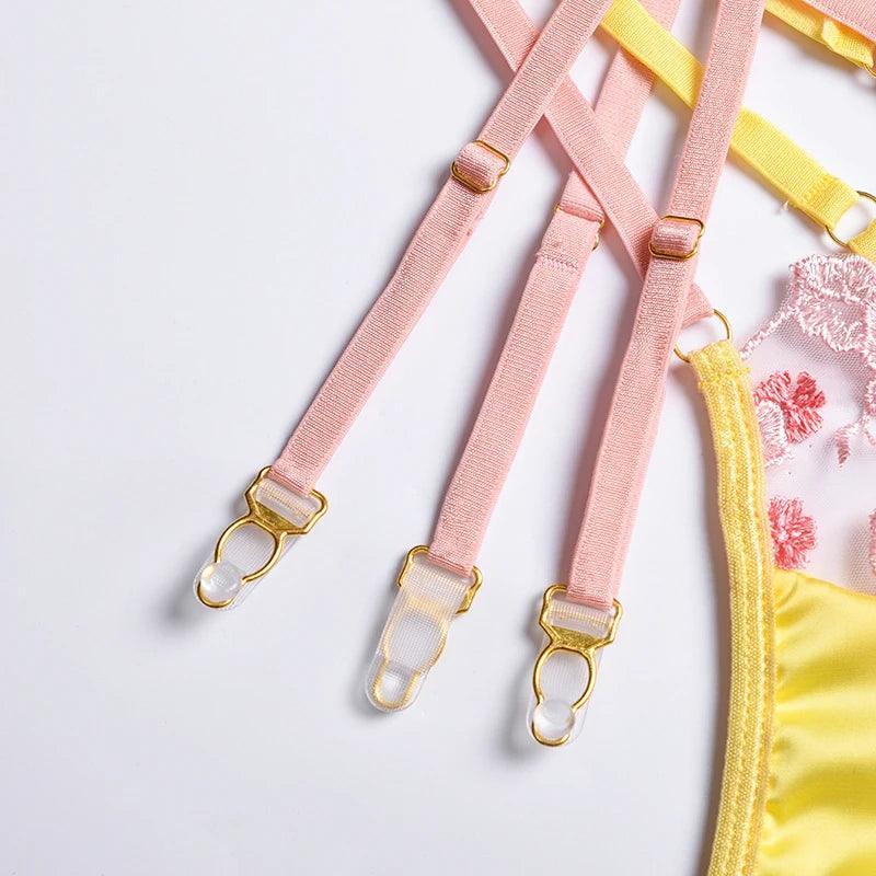 Zestaw bielizny satynowej