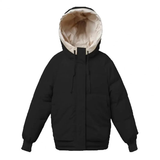 Zimowa kurtka damska z kapturem