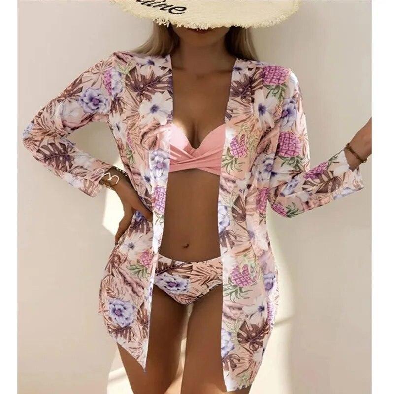 3-częściowy zestaw bikini - Zolaro.pl