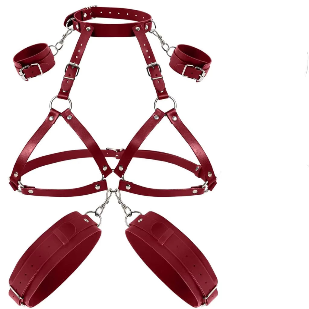 Harness z kajdankami
