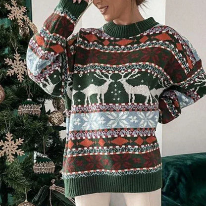 Świąteczny damski sweter