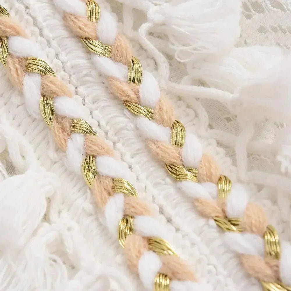 Asymetryczna sukienka w stylu boho