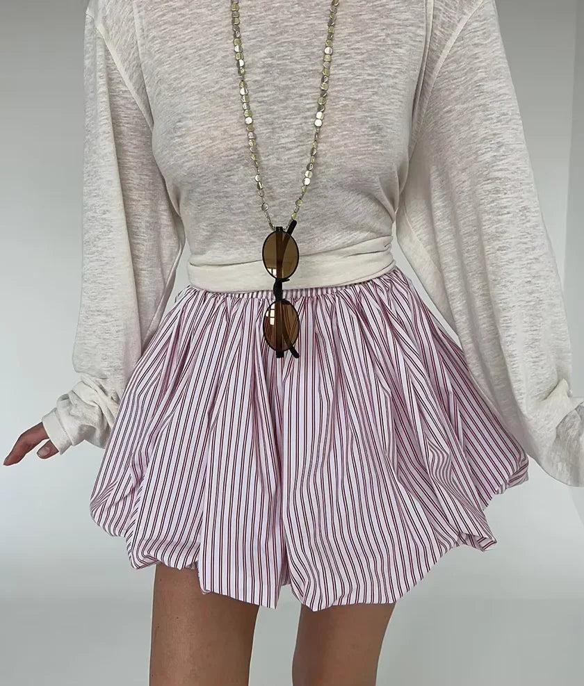 Balonowa spódnica mini