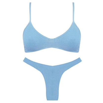 Bawełniany komplet bielizny jednokolorowy