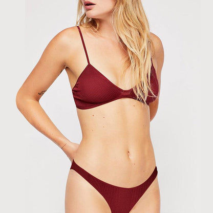 Bawełniany komplet bielizny jednokolorowy