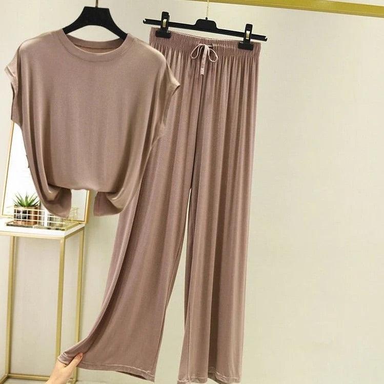 Bawełniany komplet odzieży domowej