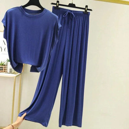 Bawełniany komplet odzieży domowej