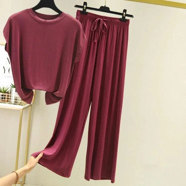 Bawełniany komplet odzieży domowej