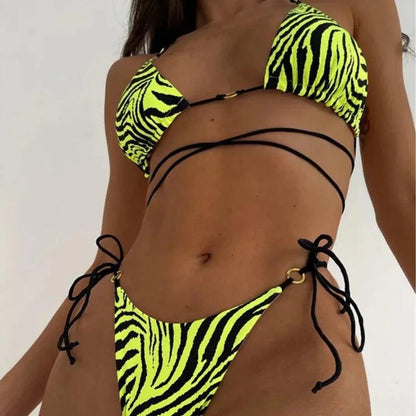 Bikini w zwierzęcy wzór