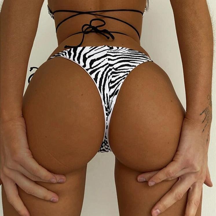 Bikini w zwierzęcy wzór