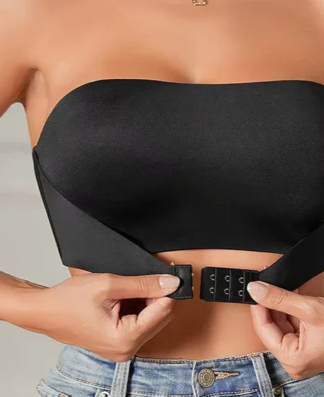 Biustonosz damski z zapięciem z przodu bez ramiączek