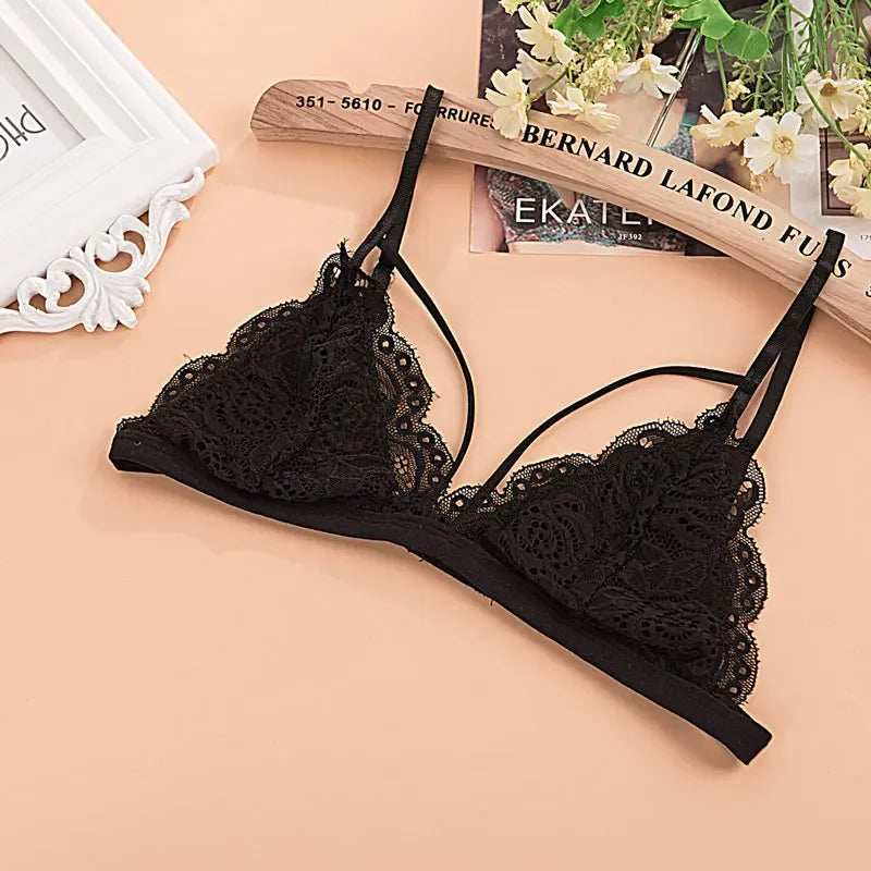 Biustonosz koronkowy bez fiszbin