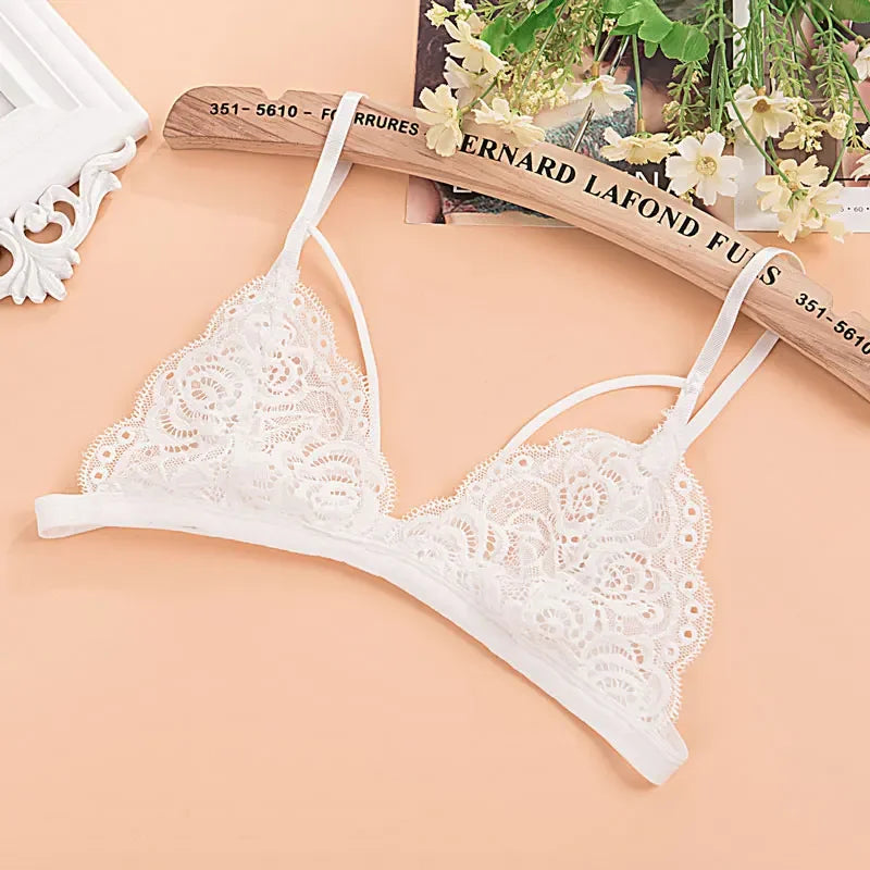 Biustonosz koronkowy bez fiszbin