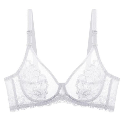 Biustonosz koronkowy z haftem