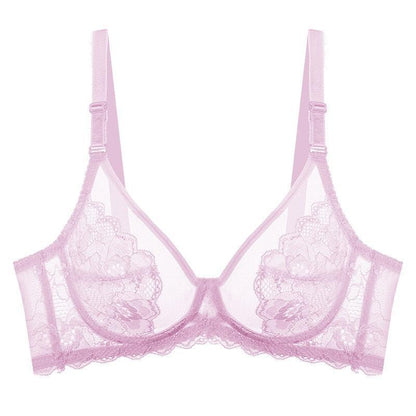 Biustonosz koronkowy z haftem