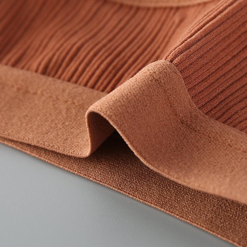 Biustonosz miękki z paseczkami