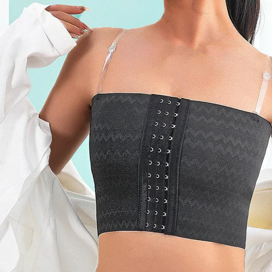 Biustonosz modelujący z gorsetowym zapięciem