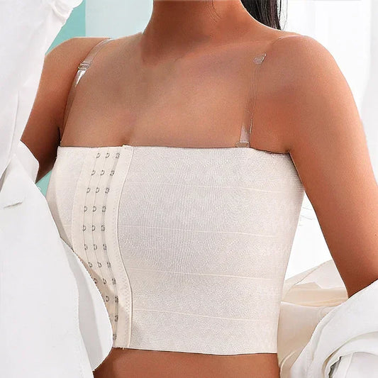 Biustonosz modelujący z gorsetowym zapięciem