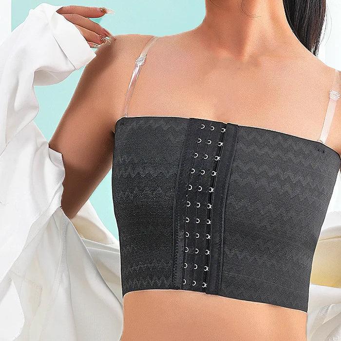 Biustonosz modelujący z gorsetowym zapięciem