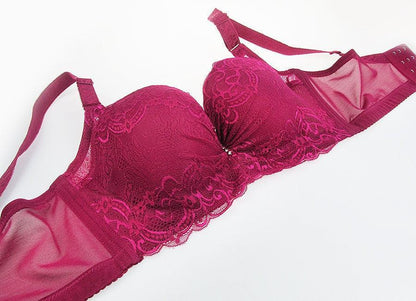 Biustonosz PLUS SIZE z ozdobną cyrkonią