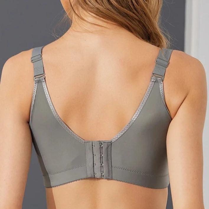 Biustonosz plus size z ozdobnym elementem