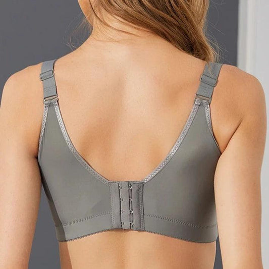 Biustonosz plus size z ozdobnym elementem