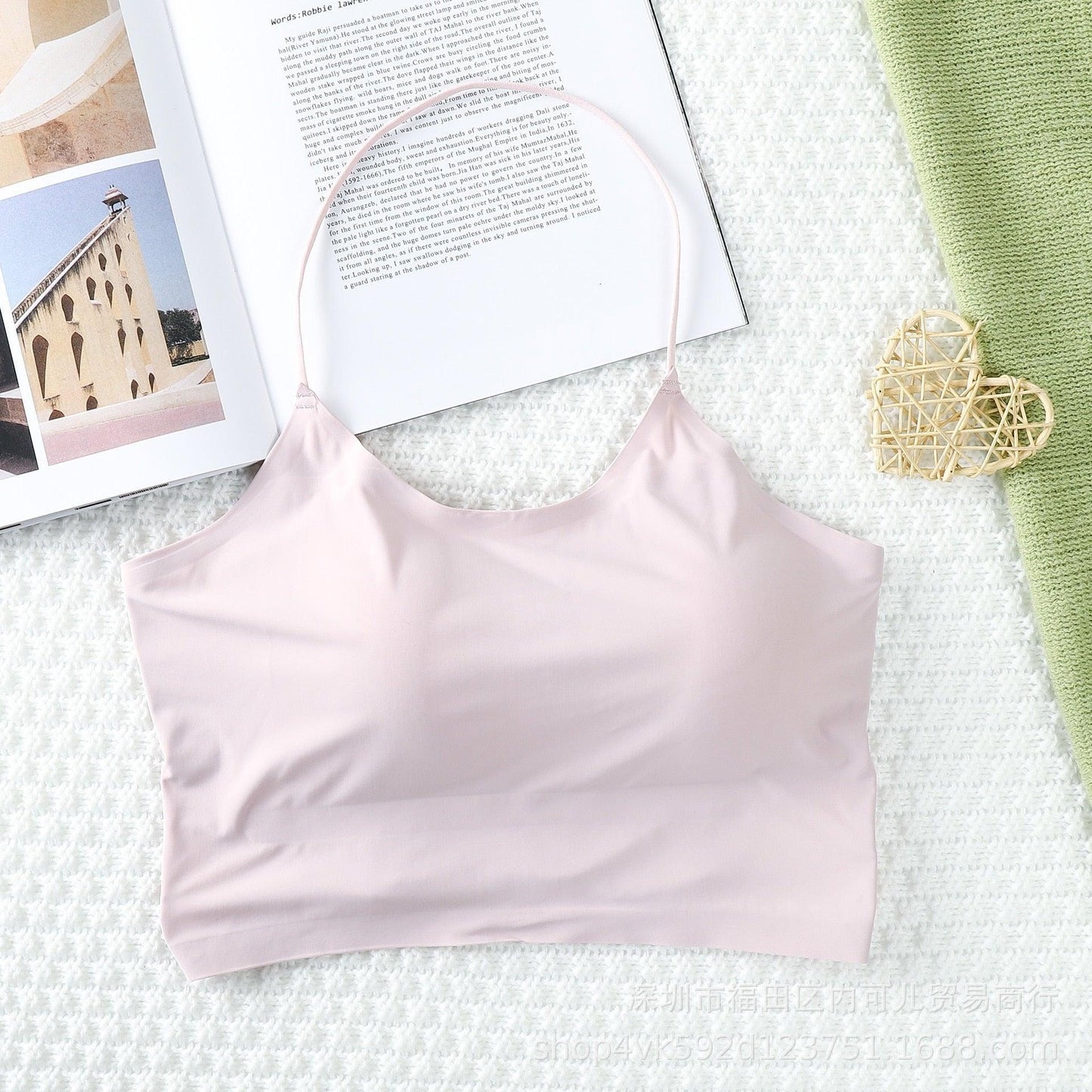 Biustonosz sportowy bez pleców