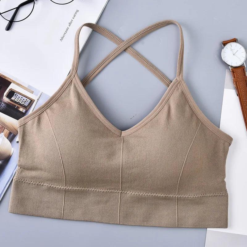 Biustonosz sportowy push-up