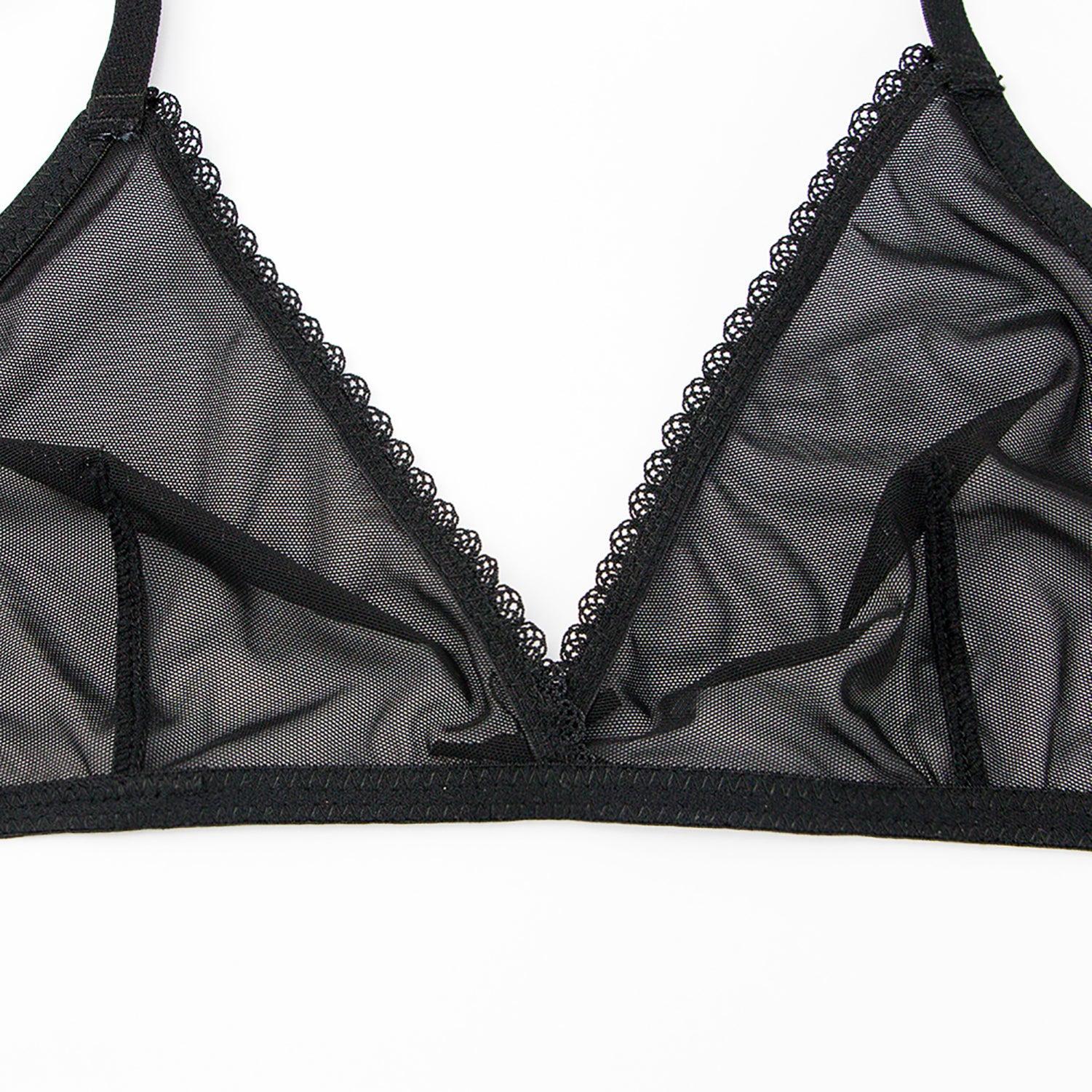 Biustonosz transparentny