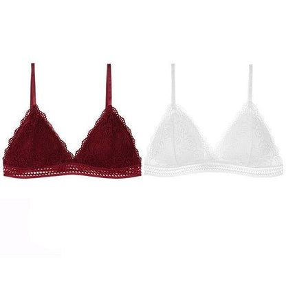 Biustonosz uniwersalny z ażurowym paskiem