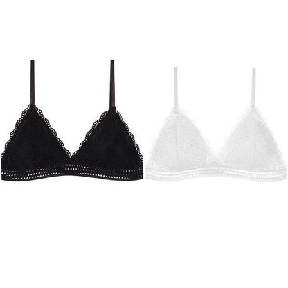 Biustonosz uniwersalny z ażurowym paskiem